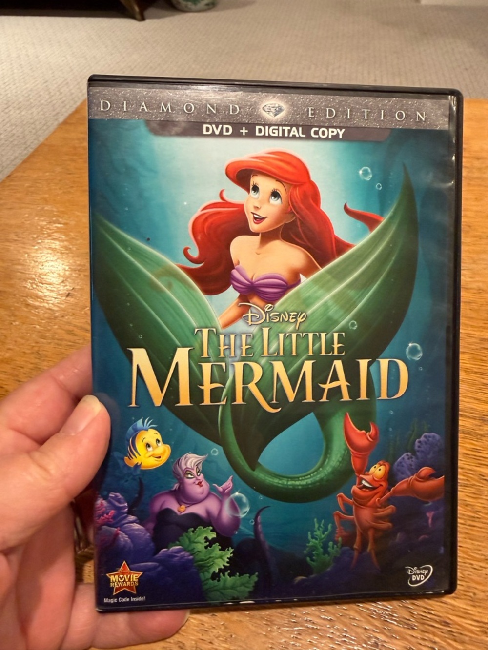 Disney The Little Mermaid DVD Diamond Edition